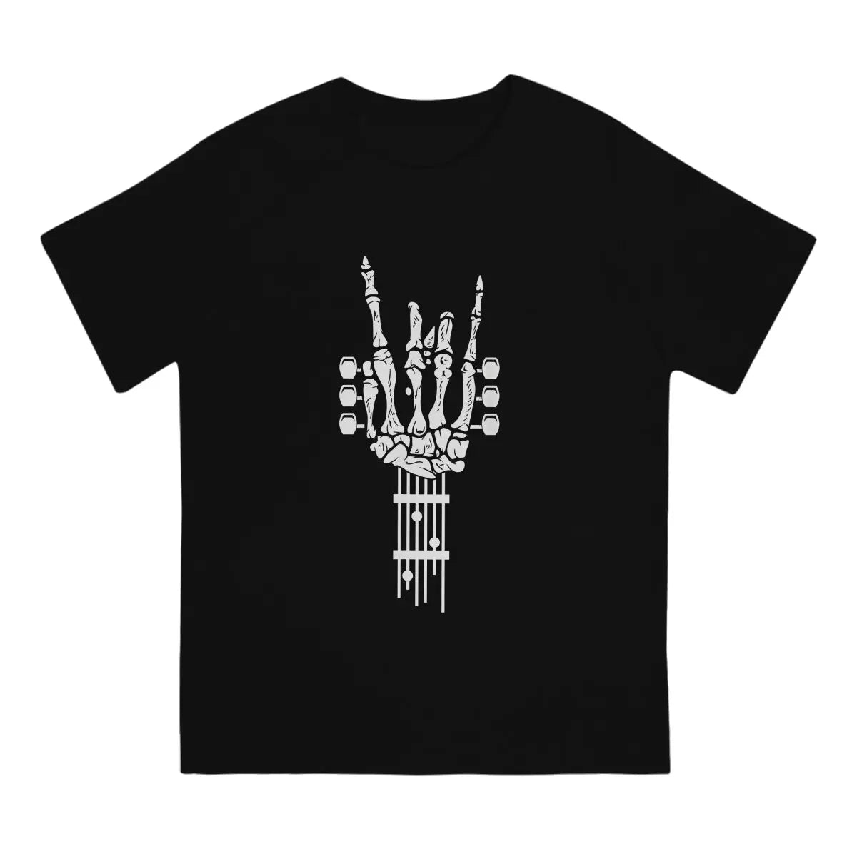 Creative Guitar Skeleton Bones T-shirt
