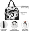Music Treble Clef Insulated Lunch Bag