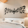 Music Time Metal Wall Art Decor