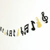 Glitter Guitar Music Party Garland Decoration