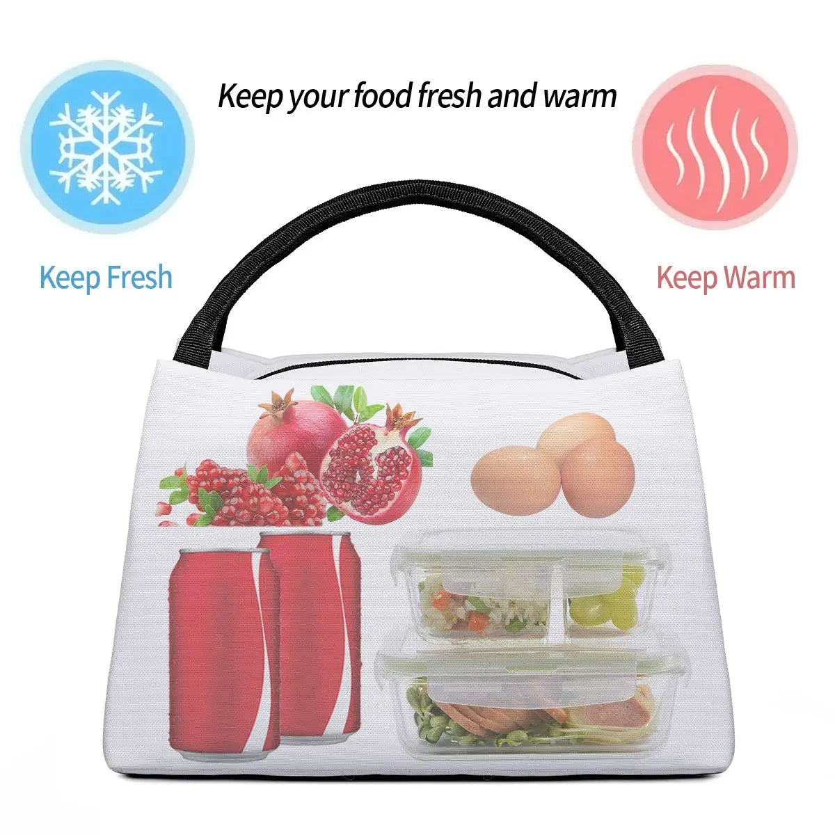 Musical Notes Thermal Lunch Bag