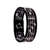 Musical Notes Elastic Wristband