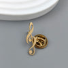 Perfect Treble Clef & Bass Clef Brooch Pin