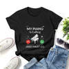 My Piano Is Calling Graphic T-Shirt