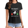 My Piano Is Calling Graphic T-Shirt