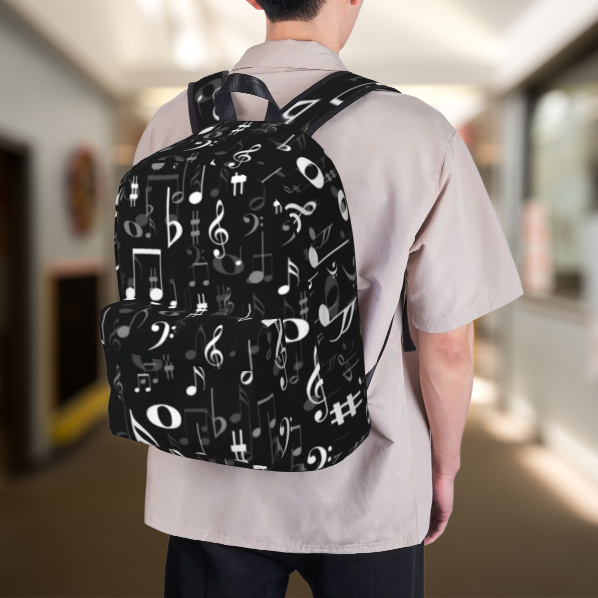 Music Note Melody Backpack