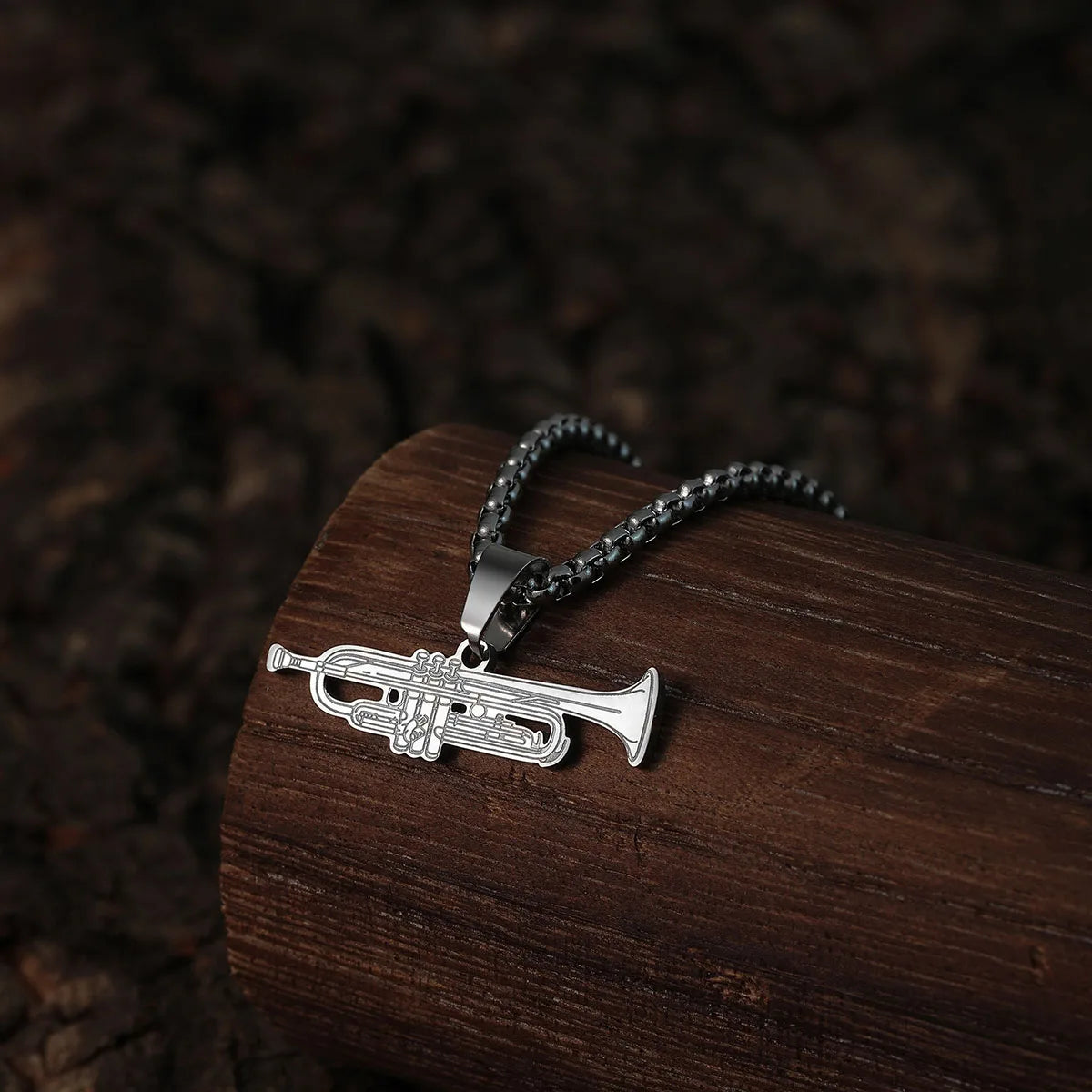 Classic Trumpet Necklace