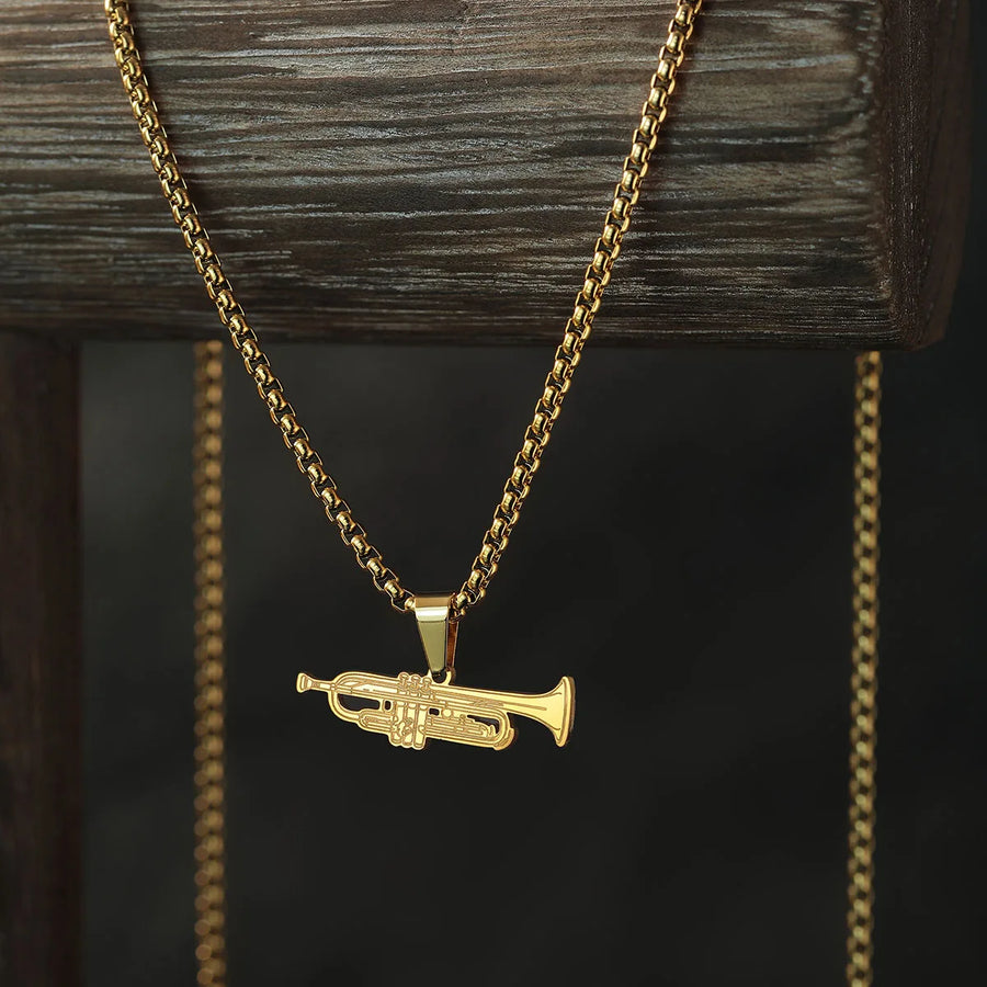 Classic Trumpet Necklace