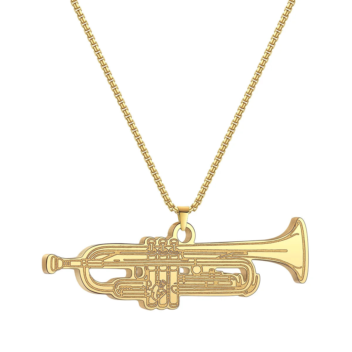Classic Trumpet Necklace