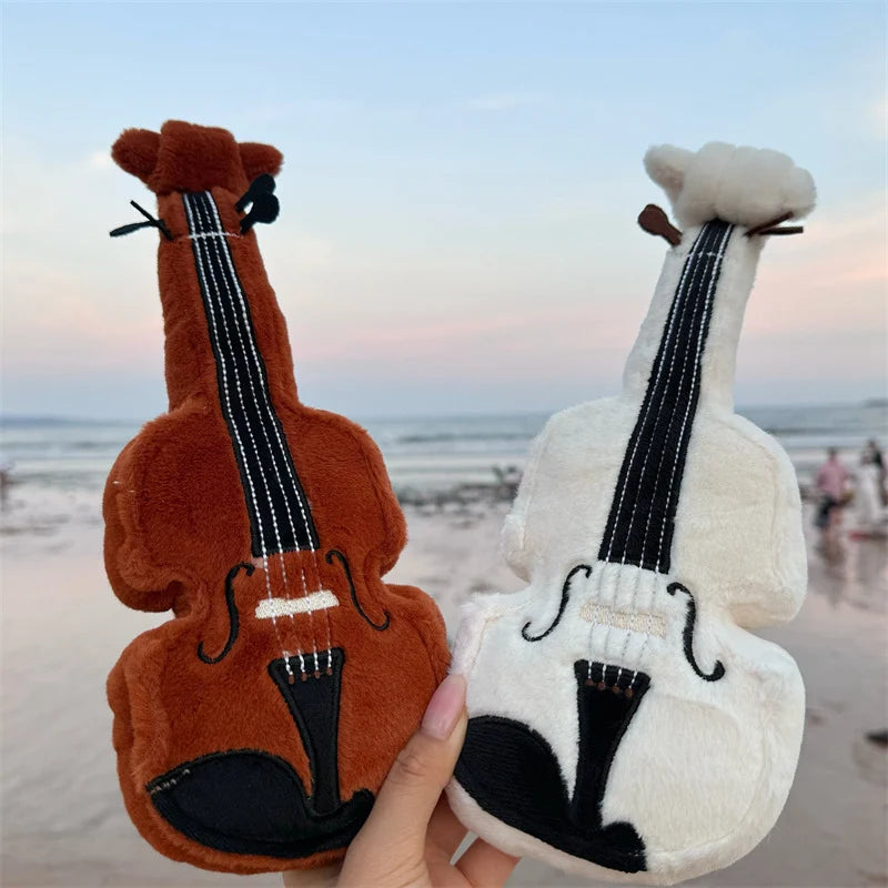 20/45cm Cute Violin Plush Toy