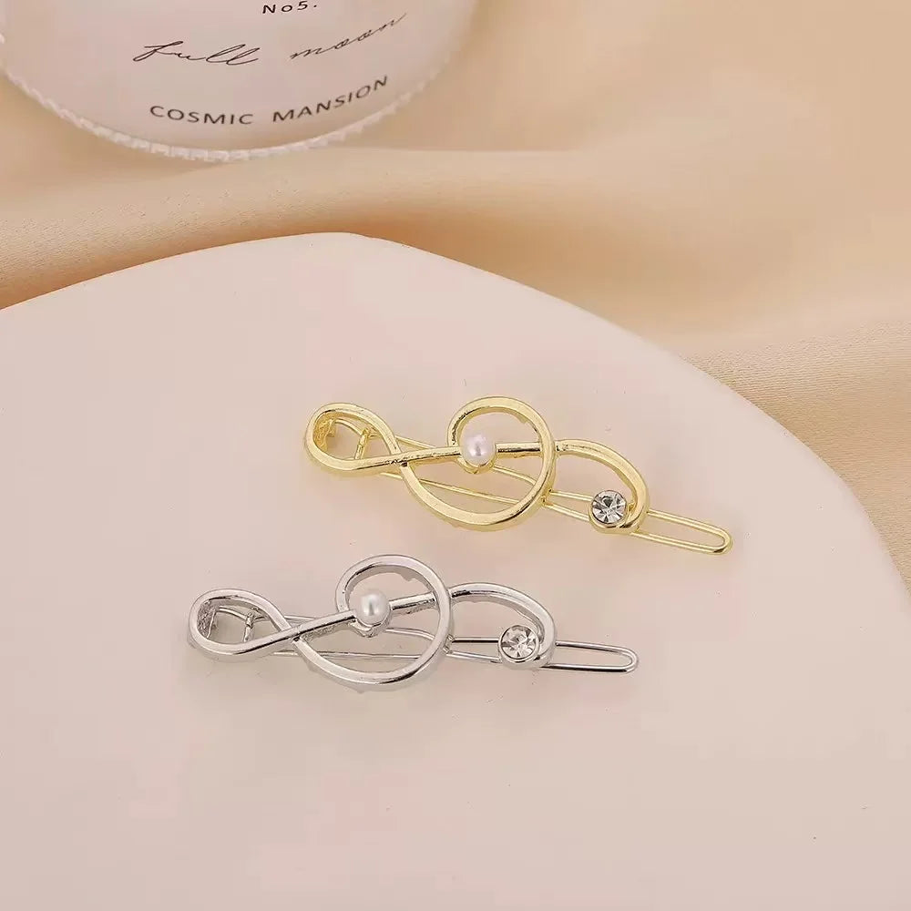 2pcs/set Music Note Hair Pin
