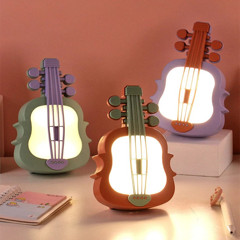 Cute Violin LED Lamp