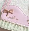 Cute Pink Piano Keys Bag