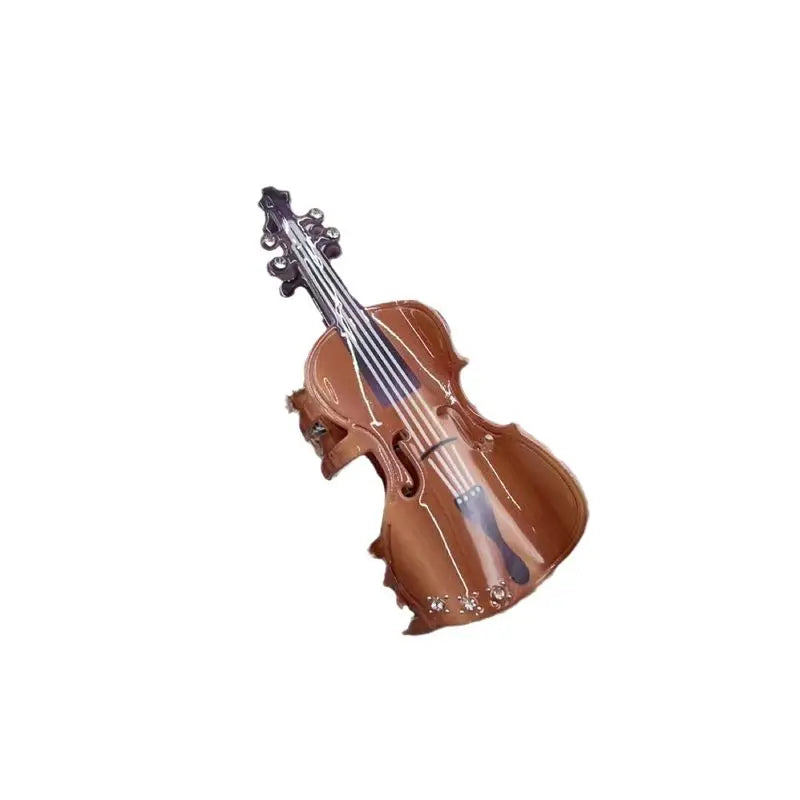 Violin Hair Claw Shark Clip