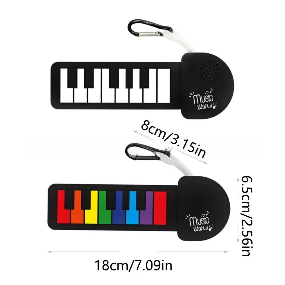 Foldable Electronic Keyboard & Portable Guitar Keychain