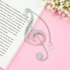 Elegant Music Symbol Bookmark