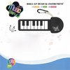 Foldable Electronic Keyboard & Portable Guitar Keychain