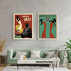 70s Retro Jazz Music Poster Wall Art