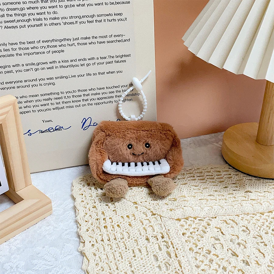 Small Piano Pendant Plush Toy