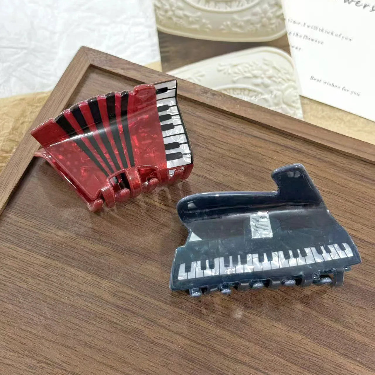 Creative Music Instrument Hair Claw