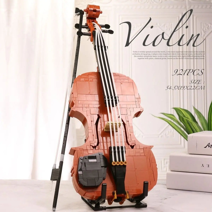 Artist Violin Building Blocks Toy