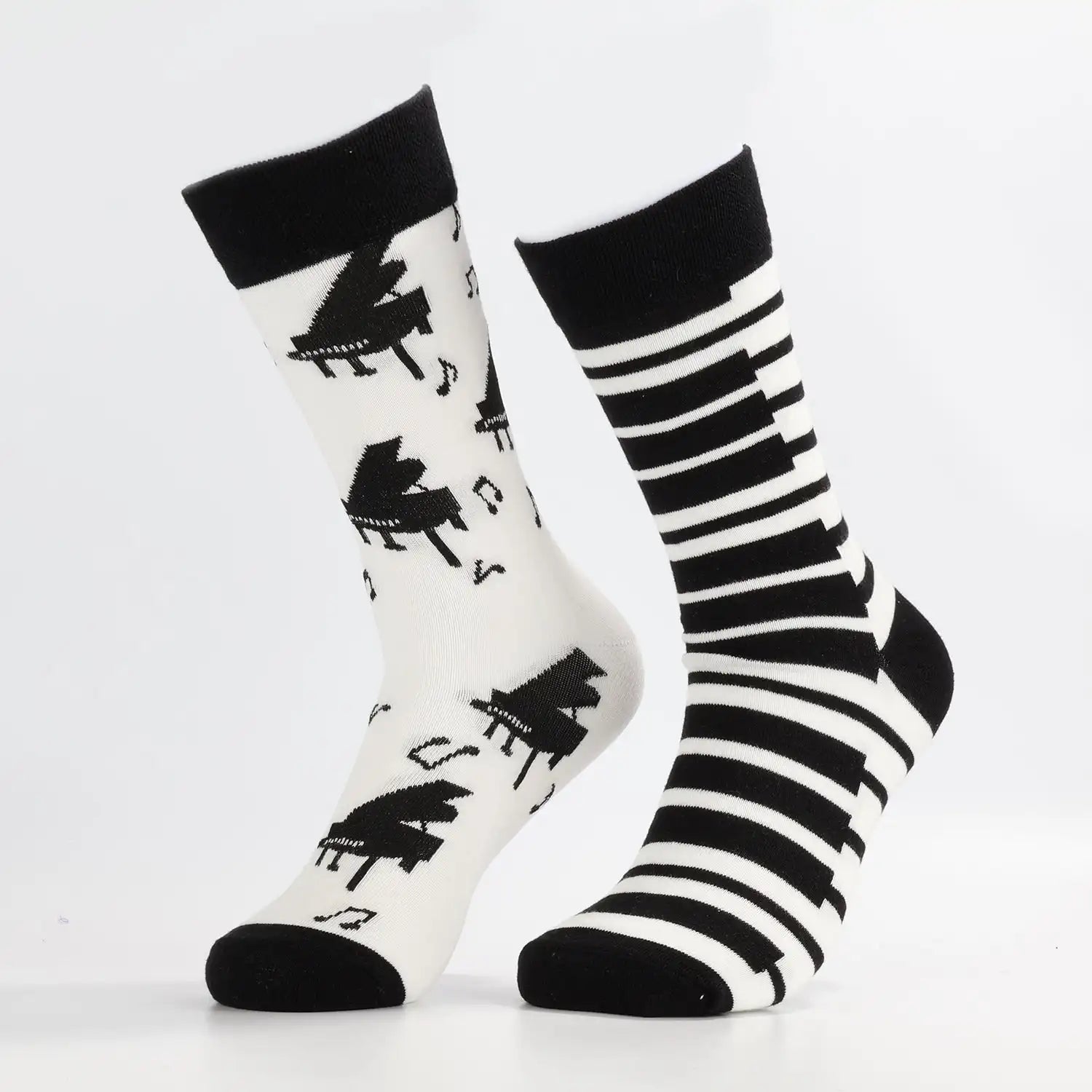 Stylish Piano Lovers Socks Set