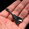 Skull Claw Guitar Pendant Necklace