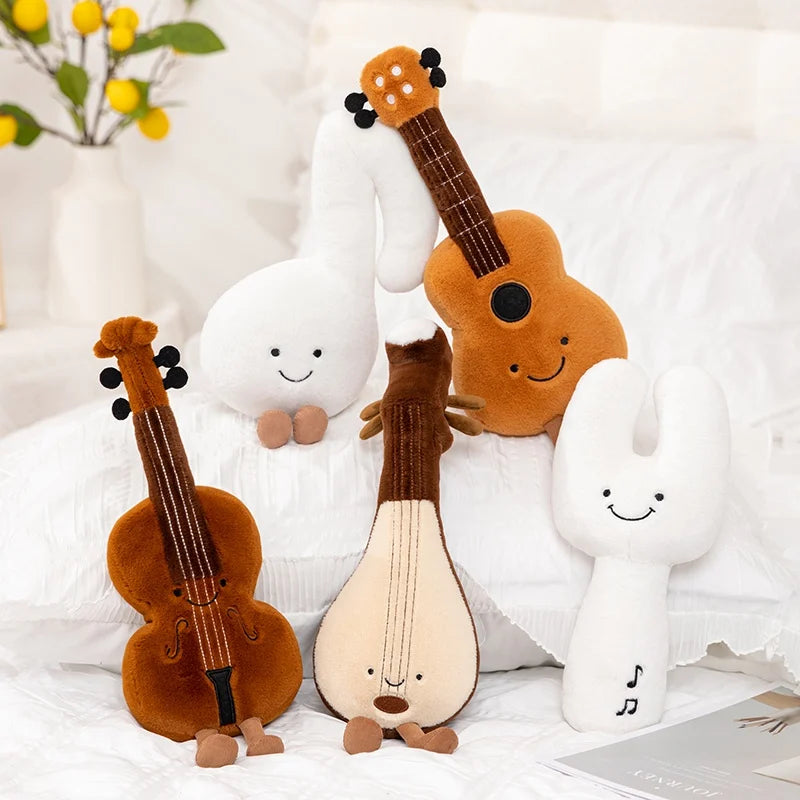 Happy Musical Instrument Plush Toy Collection