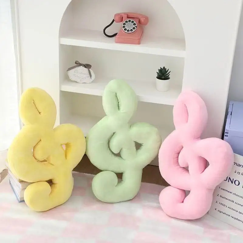 Treble Clef Music Note Plush Toy
