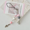 Y2K Pink Guitar Phone Charms Keychain