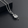 Remember Me Guitar Pendant Cremation Necklace