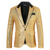 New Luxury Sequin Men's Suit Blazer