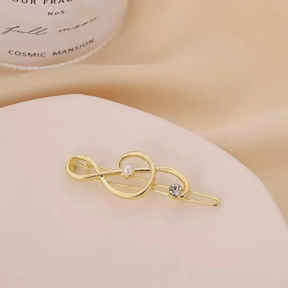 2pcs/set Music Note Hair Pin