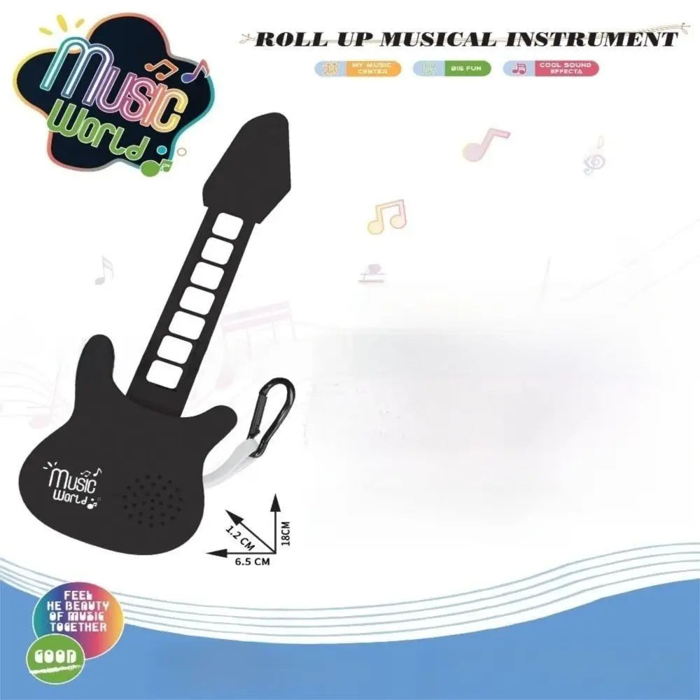 Foldable Electronic Keyboard & Portable Guitar Keychain