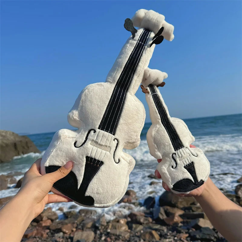 20/45cm Cute Violin Plush Toy