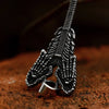 Skull Claw Guitar Pendant Necklace
