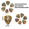 10pcs Artistic Guitar Pick Set