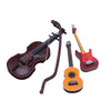 Miniature Musical Instrument Doll Set