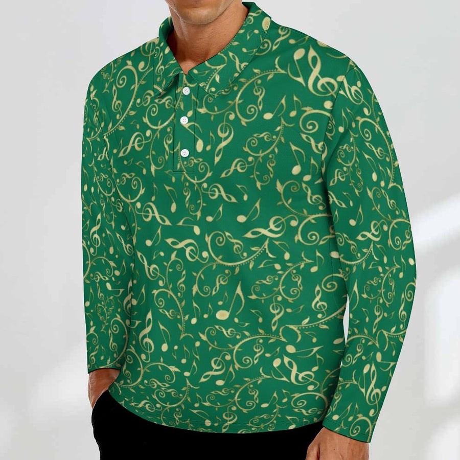Music Note Polo Shirt