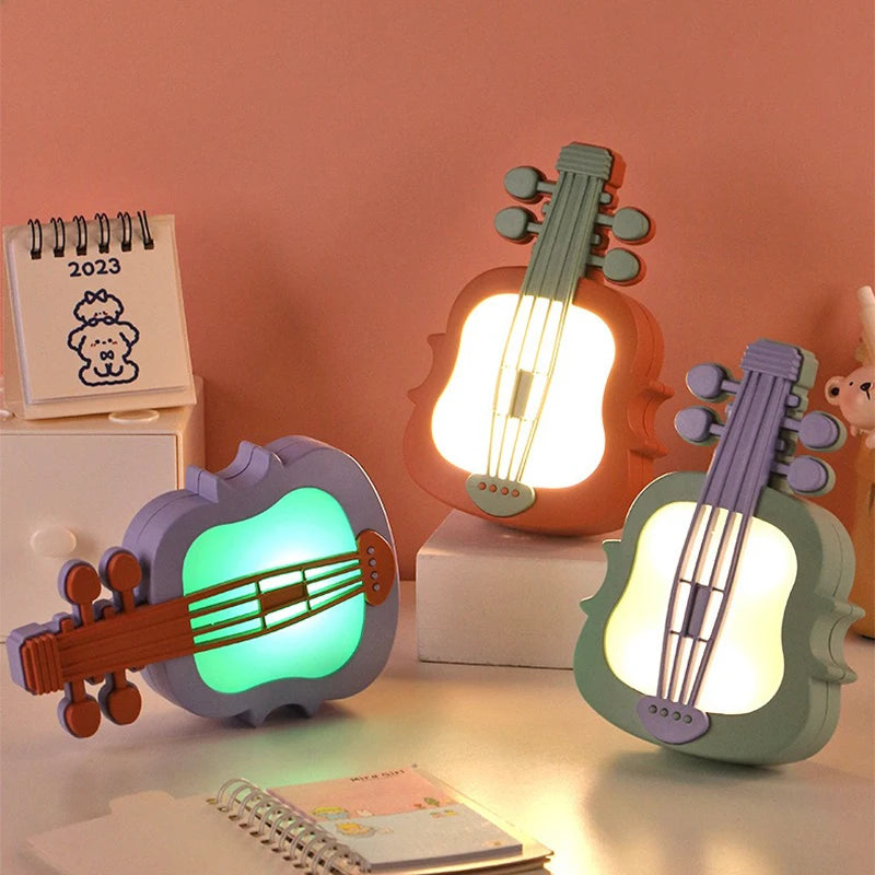 Cute Violin LED Lamp