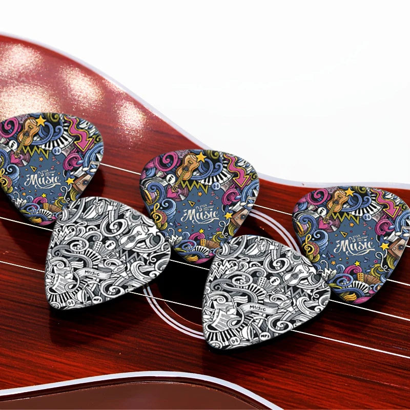 10pcs/set Cartoon Guitar Pick