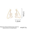Electric Guitar Chain Earrings