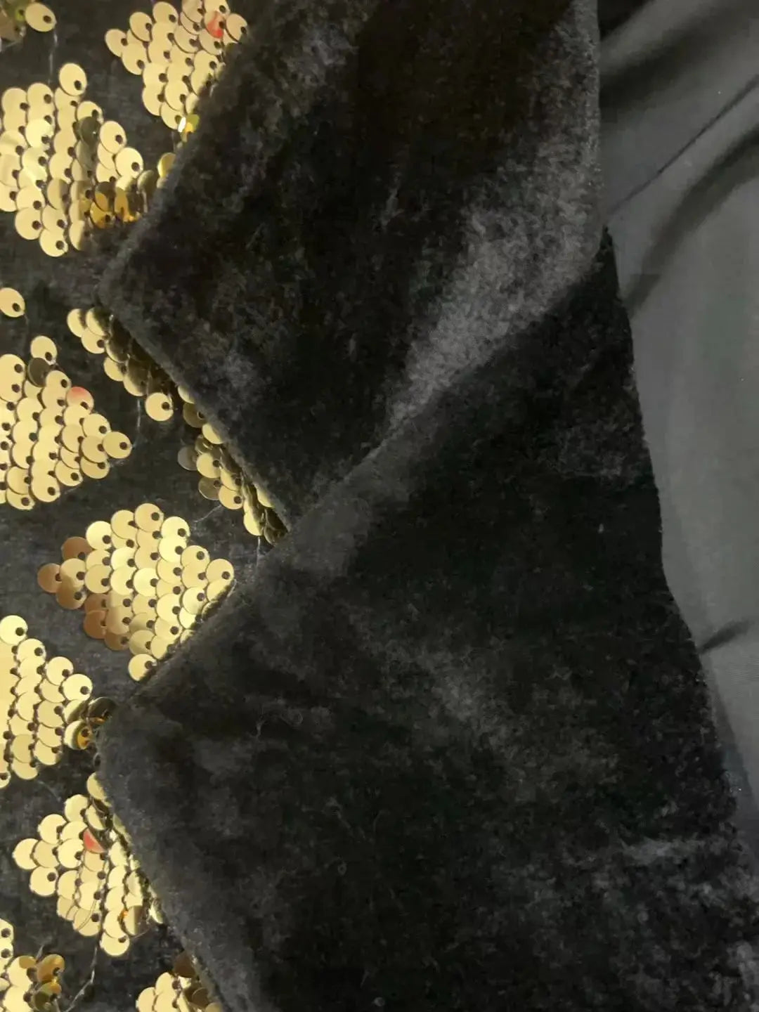 Luxurious Sequin Plaid Men's Suit Blazer