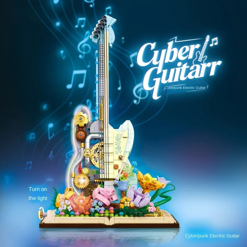Musical Instrument LED Building Blocks Toy