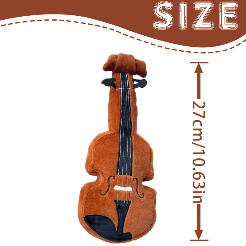 Creative Violin Plush Toy