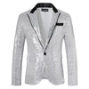 New Luxury Sequin Men's Suit Blazer