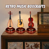 Miniature Music Instrument Rotating Music Box
