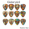 10pcs Artistic Guitar Pick Set