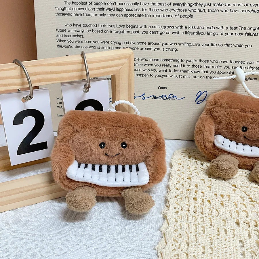 Small Piano Pendant Plush Toy