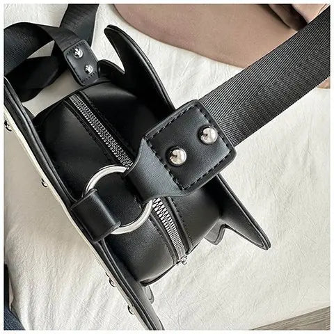 Guitar Shaped Crossbody Bag